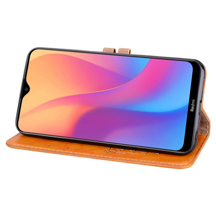 For Xiaomi Redmi 8A Business Style Oil Wax Texture Horizontal Flip Leather Case, with Holder & Card Slots & Wallet