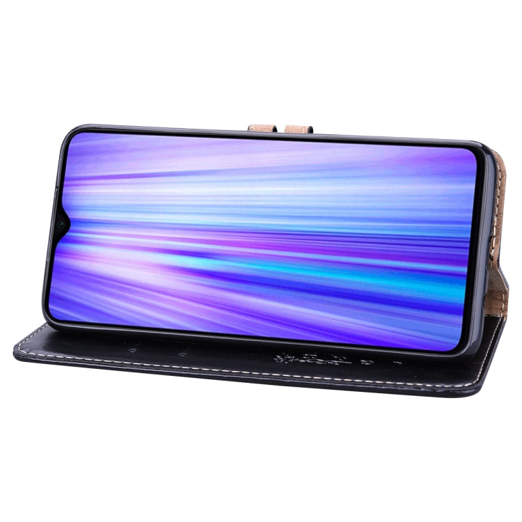 For Xiaomi Redmi Note 8 Pro Business Style Oil Wax Texture Horizontal Flip Leather Case, with Holder & Card Slots & Wallet