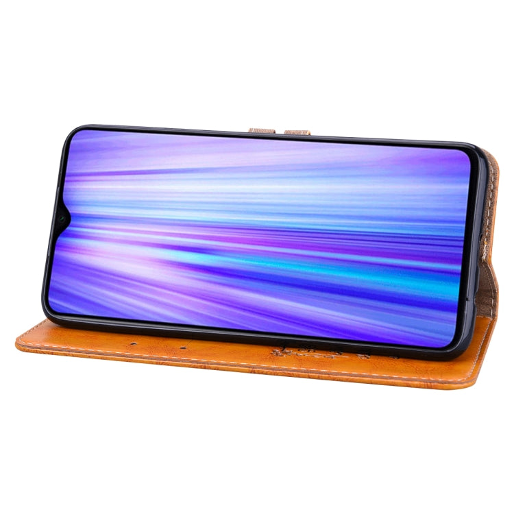 For Xiaomi Redmi Note 8 Pro Business Style Oil Wax Texture Horizontal Flip Leather Case, with Holder & Card Slots & Wallet