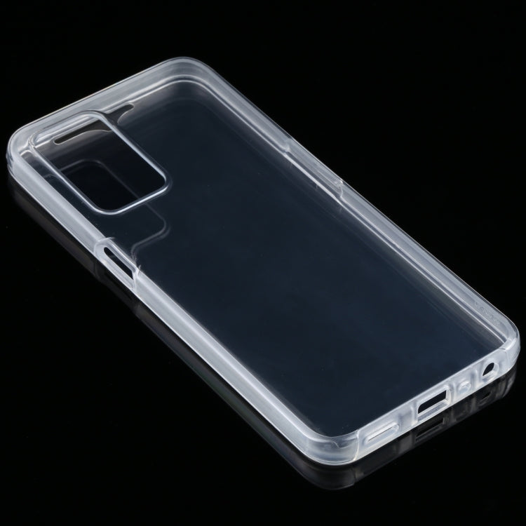 For OPPO A16 / A16S / A55 4G & 5G PC+TPU Ultra-Thin Double-Sided All-Inclusive Transparent Case