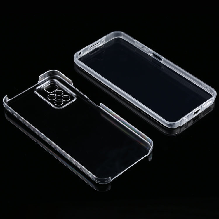 For Xiaomi Redmi 10 PC+TPU Ultra-Thin Double-Sided All-Inclusive Transparent Case