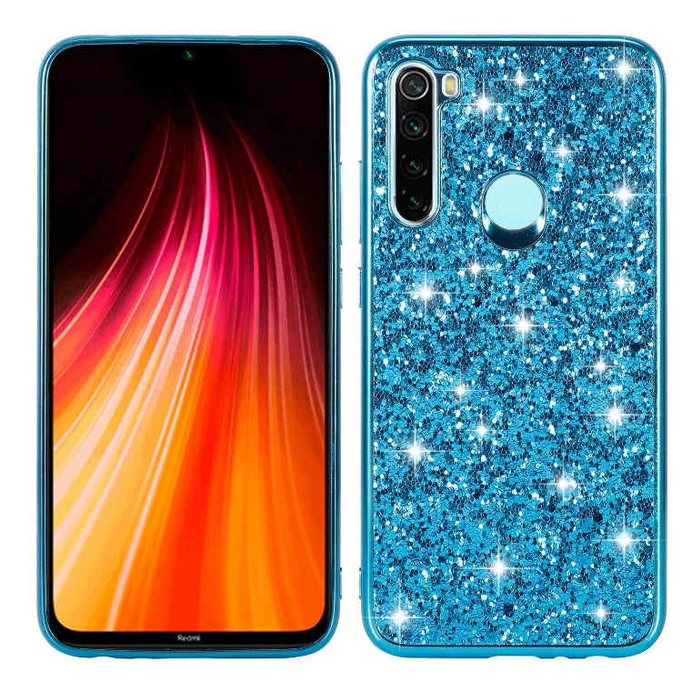 For Xiaomi Redmi Note 8 Glittery Powder Shockproof TPU Case