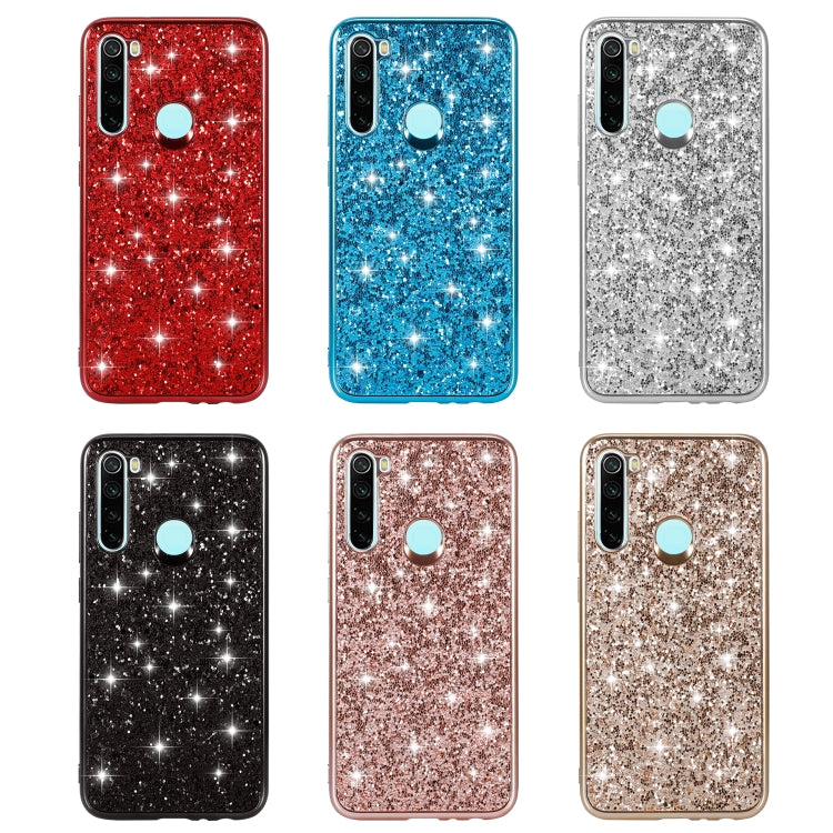 For Xiaomi Redmi Note 8 Glittery Powder Shockproof TPU Case