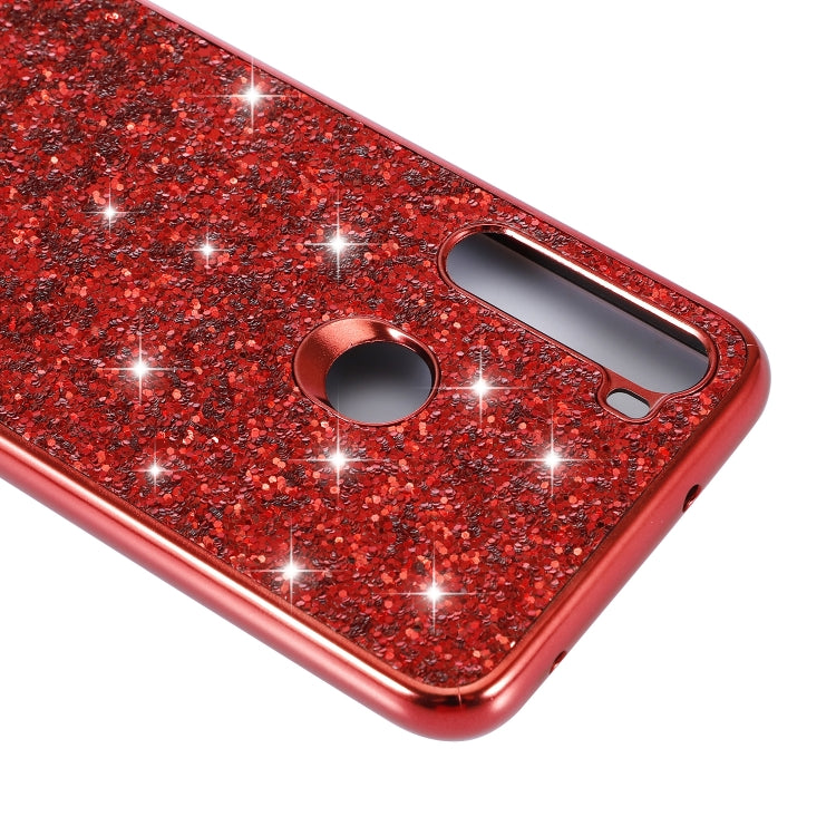 For Xiaomi Redmi Note 8 Glittery Powder Shockproof TPU Case