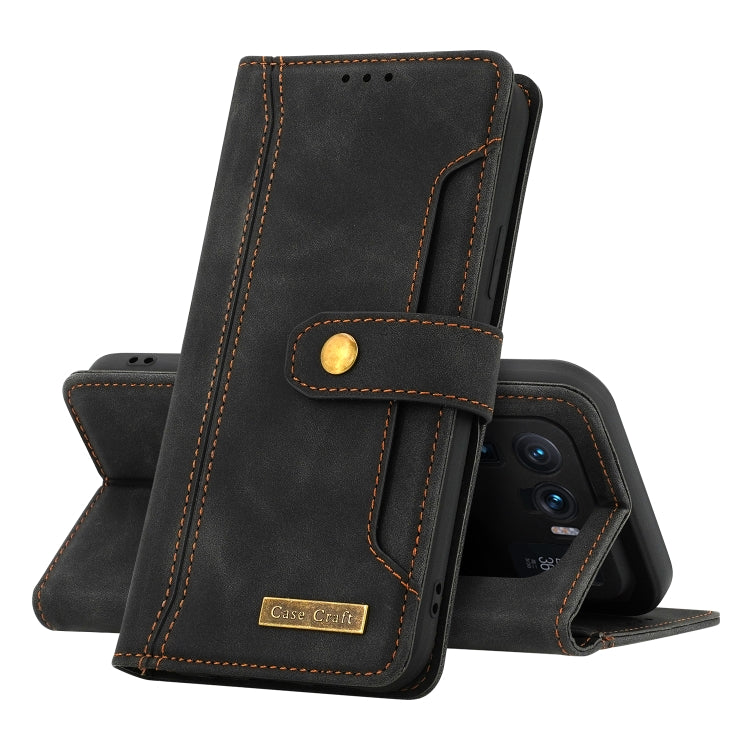 For Xiaomi Mi 11 Ultra Copper Buckle Horizontal Flip Leather Phone Case with Holder & Card Slots & Wallet