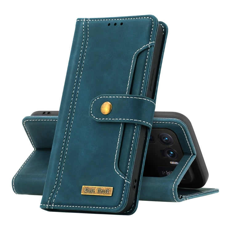 For Xiaomi Mi 11 Ultra Copper Buckle Horizontal Flip Leather Phone Case with Holder & Card Slots & Wallet