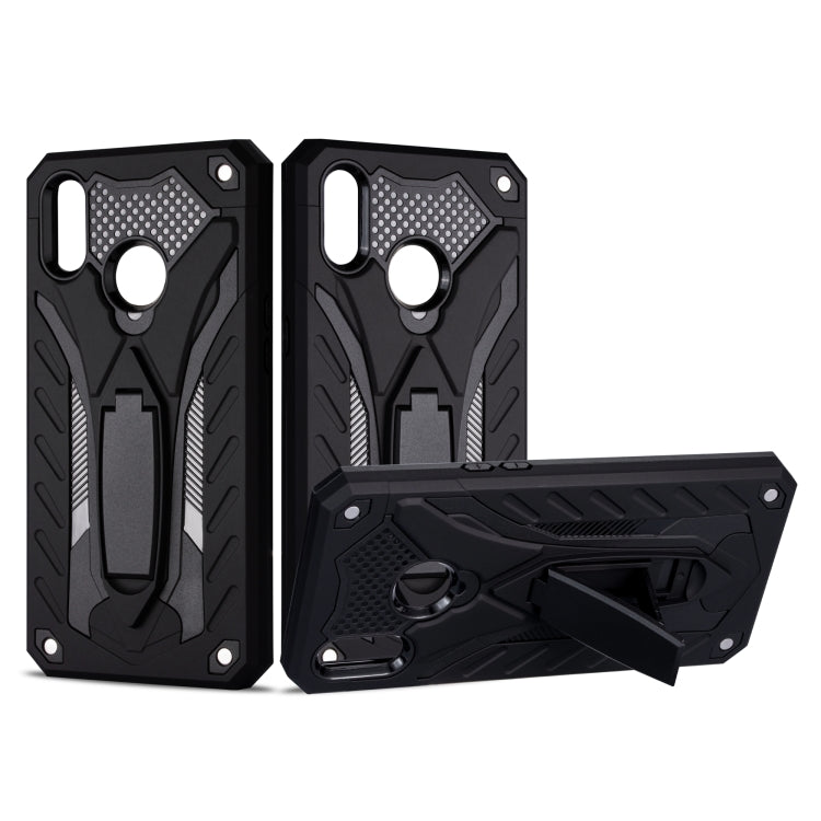 For OPPO Realme 3 Shockproof TPU + PC Protective Case with Holder