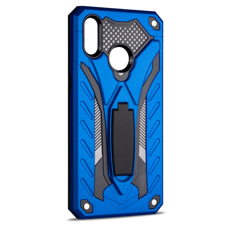 For OPPO Realme 3 Shockproof TPU + PC Protective Case with Holder