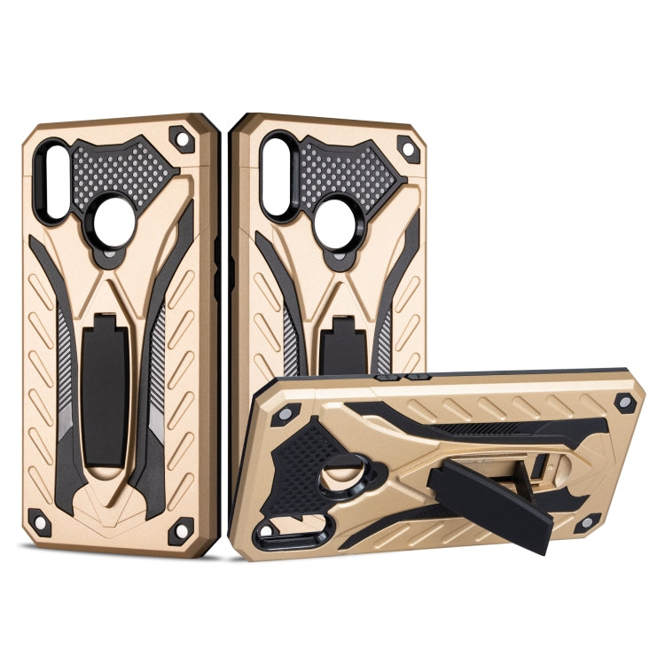 For OPPO Realme 3 Shockproof TPU + PC Protective Case with Holder