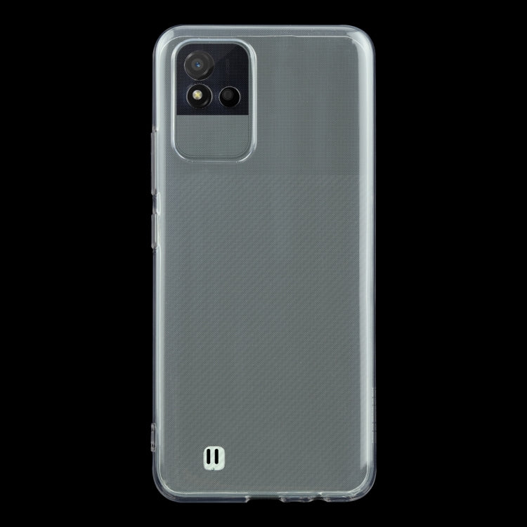 For OPPO Realme Narzo 50i 0.75mm Ultra-thin Transparent TPU Soft Phone Case