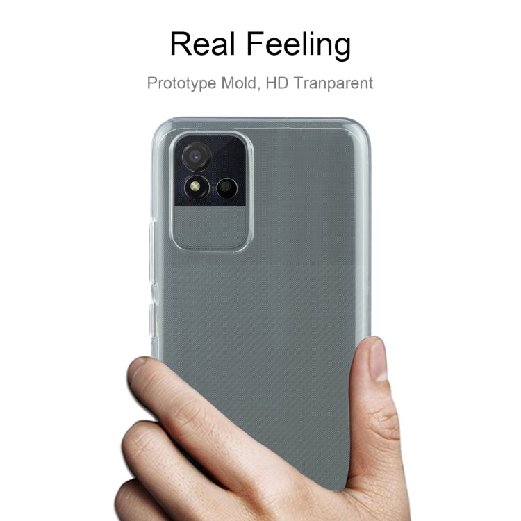 For OPPO Realme Narzo 50i 0.75mm Ultra-thin Transparent TPU Soft Phone Case