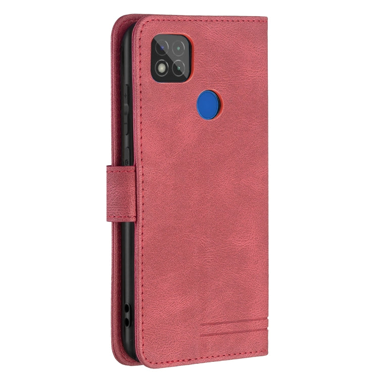 For Xiaomi Redmi 9C Magnetic Clasp RFID Blocking Anti-Theft Leather Case with Holder & Card Slots & Wallet