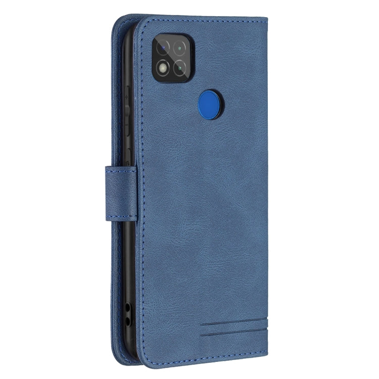 For Xiaomi Redmi 9C Magnetic Clasp RFID Blocking Anti-Theft Leather Case with Holder & Card Slots & Wallet