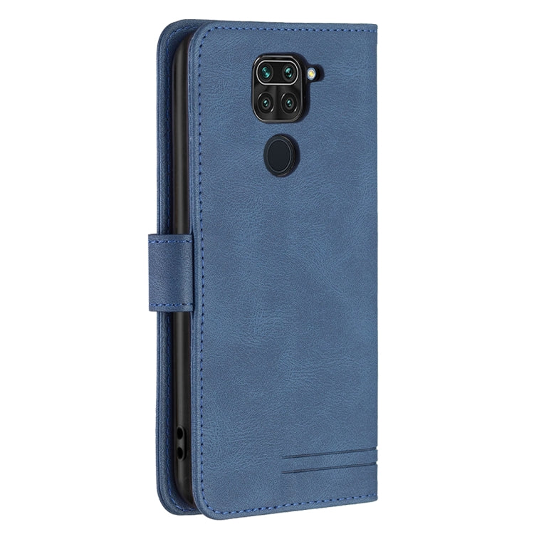 For Xiaomi Redmi Note 9 / 10X 4G Magnetic Clasp RFID Blocking Anti-Theft Leather Case with Holder & Card Slots & Wallet