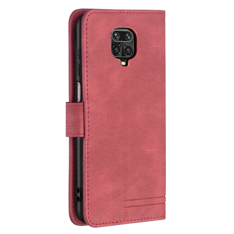 For Xiaomi Redmi Note 9 Pro Magnetic Clasp RFID Blocking Anti-Theft Leather Case with Holder & Card Slots & Wallet