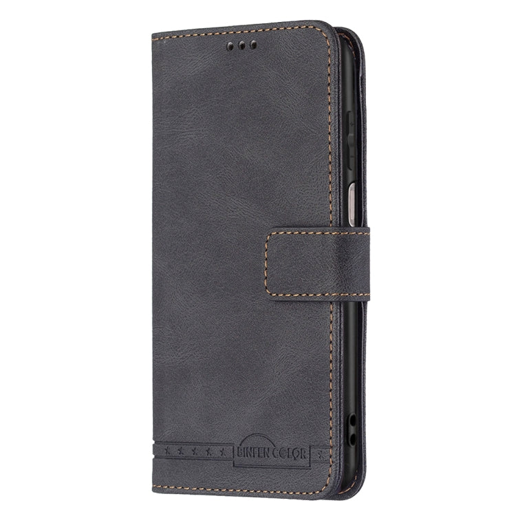 For Xiaomi Redmi Note 9 Pro Magnetic Clasp RFID Blocking Anti-Theft Leather Case with Holder & Card Slots & Wallet