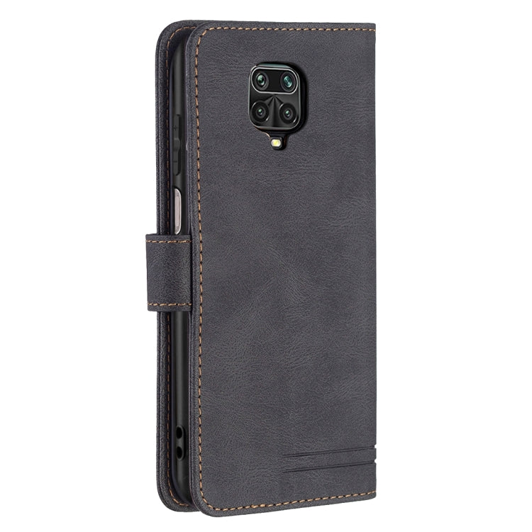 For Xiaomi Redmi Note 9 Pro Magnetic Clasp RFID Blocking Anti-Theft Leather Case with Holder & Card Slots & Wallet