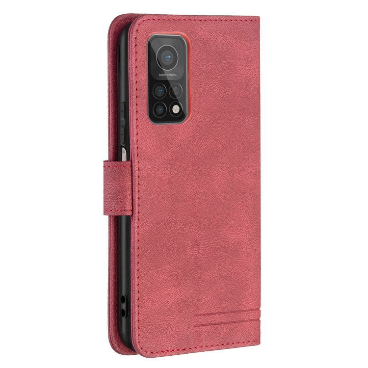 For Xiaomi Mi 10T Pro / Redmi K30S Magnetic Clasp RFID Blocking Anti-Theft Leather Case with Holder & Card Slots & Wallet