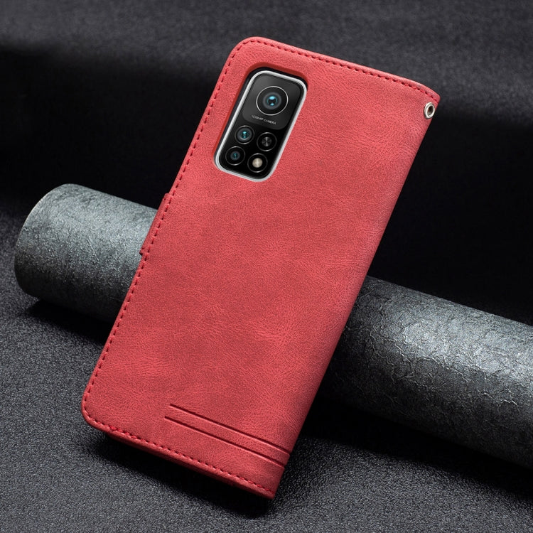 For Xiaomi Mi 10T Pro / Redmi K30S Magnetic Clasp RFID Blocking Anti-Theft Leather Case with Holder & Card Slots & Wallet