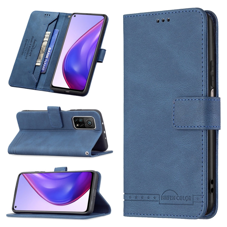For Xiaomi Mi 10T Pro / Redmi K30S Magnetic Clasp RFID Blocking Anti-Theft Leather Case with Holder & Card Slots & Wallet