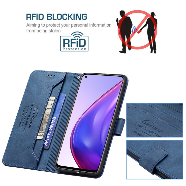 For Xiaomi Mi 10T Pro / Redmi K30S Magnetic Clasp RFID Blocking Anti-Theft Leather Case with Holder & Card Slots & Wallet
