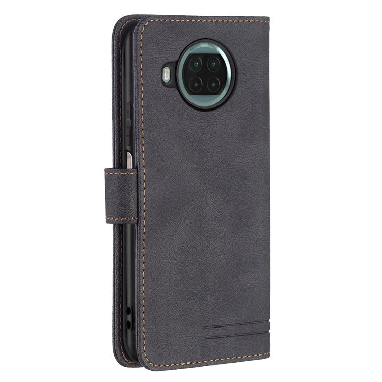 For Xiaomi Mi 10T Lite Magnetic Clasp RFID Blocking Anti-Theft Leather Case with Holder & Card Slots & Wallet