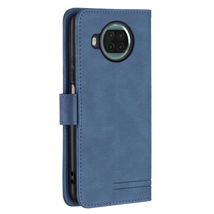 For Xiaomi Mi 10T Lite Magnetic Clasp RFID Blocking Anti-Theft Leather Case with Holder & Card Slots & Wallet