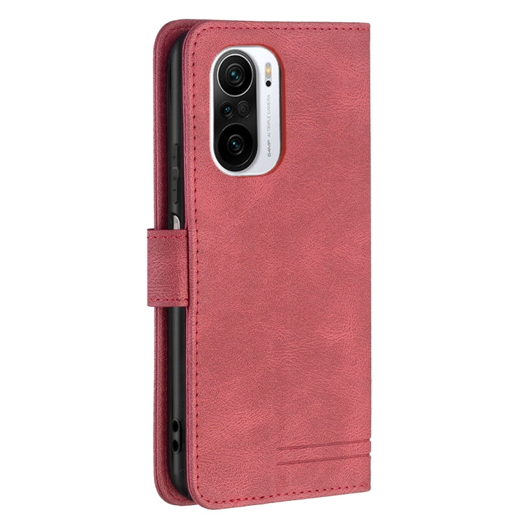 For Xiaomi Mi 11i / Poco F3 Magnetic Clasp RFID Blocking Anti-Theft Leather Case with Holder & Card Slots & Wallet