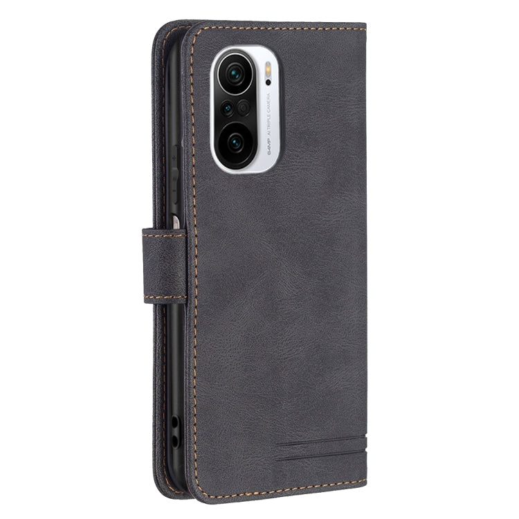 For Xiaomi Mi 11i / Poco F3 Magnetic Clasp RFID Blocking Anti-Theft Leather Case with Holder & Card Slots & Wallet