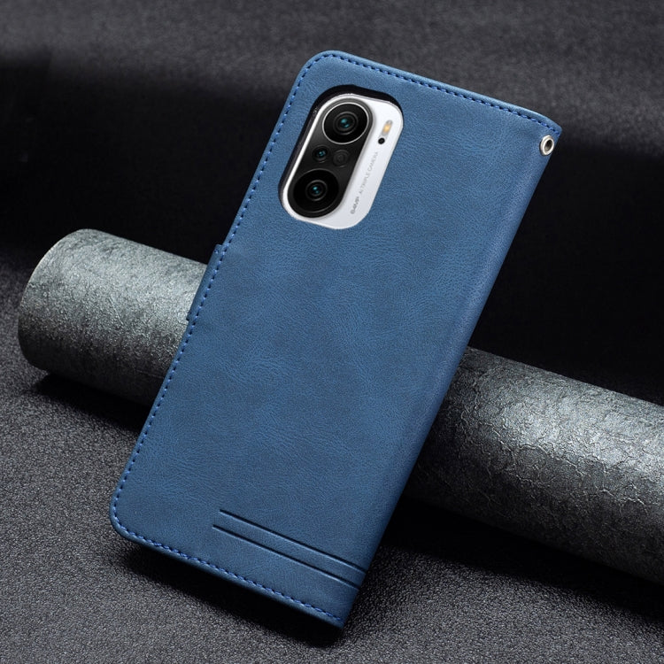 For Xiaomi Mi 11i / Poco F3 Magnetic Clasp RFID Blocking Anti-Theft Leather Case with Holder & Card Slots & Wallet