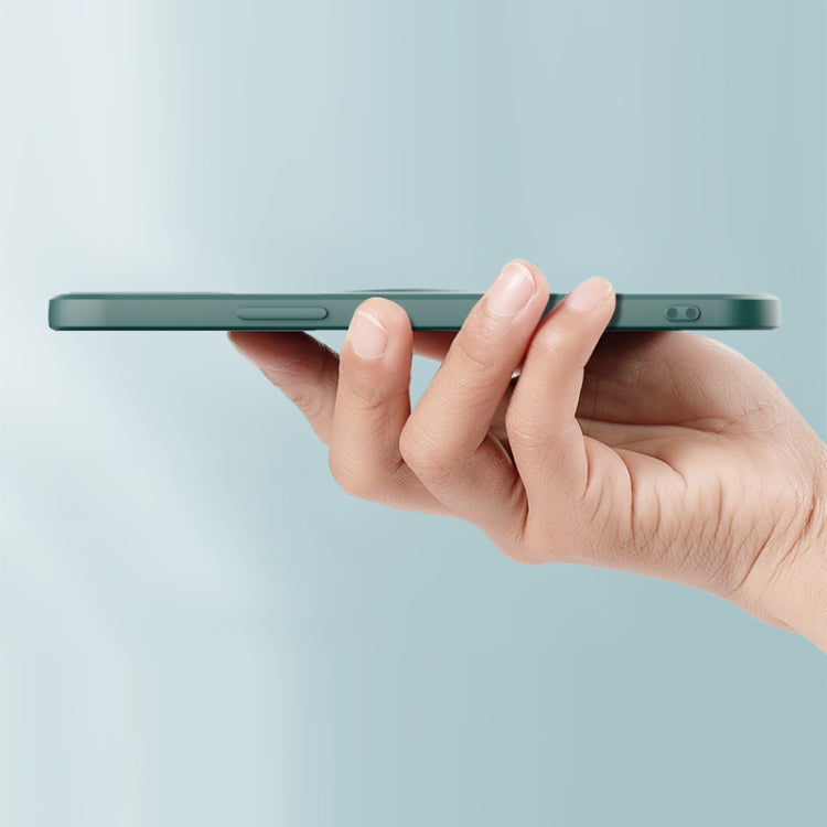 For iPhone 13 mini All-inclusive Liquid Silicone Phone Protective Case with Ring Holder & Lanyard