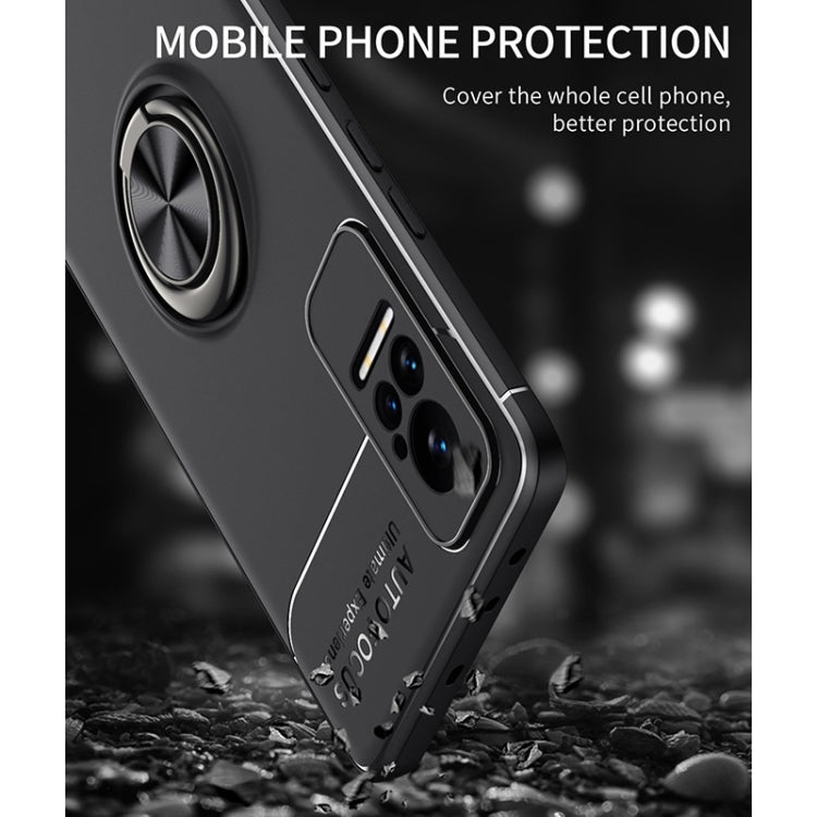 For Xiaomi Civi Metal Ring Holder 360 Degree Rotating TPU Phone Case