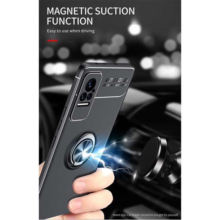 For Xiaomi Civi Metal Ring Holder 360 Degree Rotating TPU Phone Case
