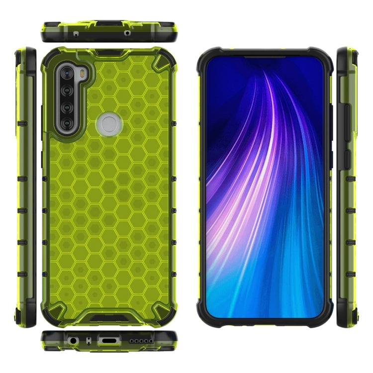 For Xiaomi Redmi Note 8T Shockproof Honeycomb PC + TPU Protective Case