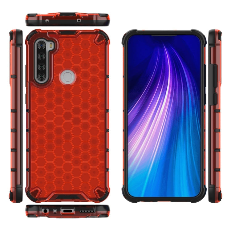 For Xiaomi Redmi Note 8T Shockproof Honeycomb PC + TPU Protective Case