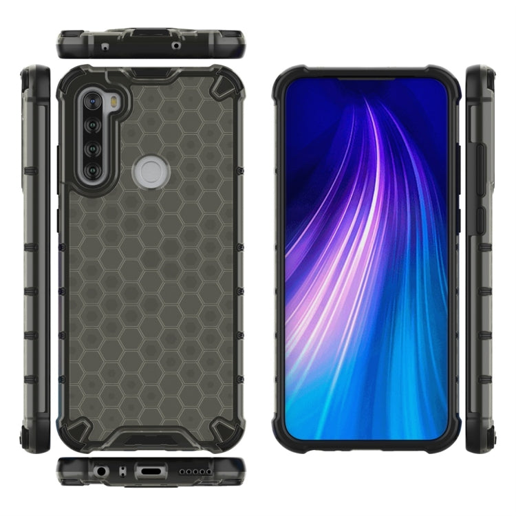 For Xiaomi Redmi Note 8T Shockproof Honeycomb PC + TPU Protective Case