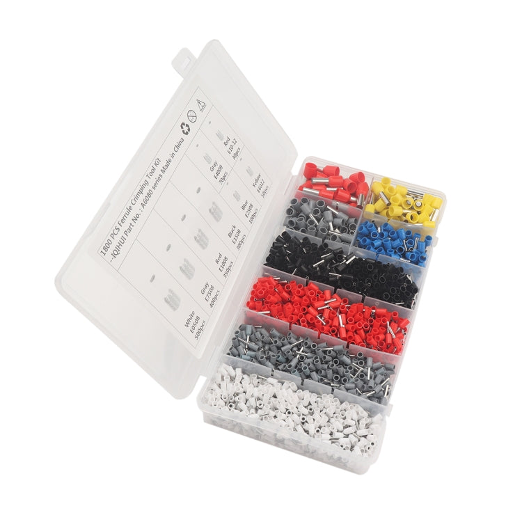 A6080 1800 in 1 Needle-shaped Tubular Cold-pressed Terminal