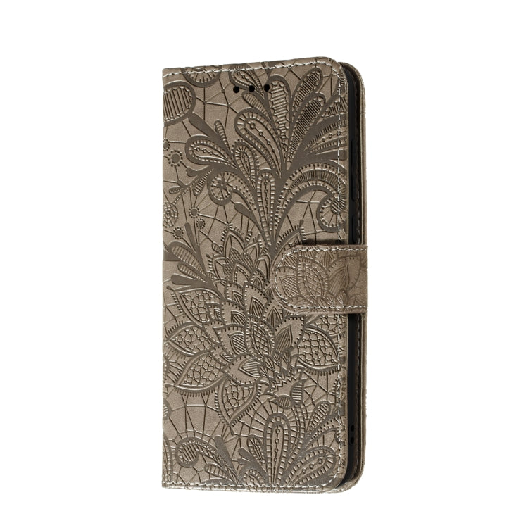 For Xiaomi Mi 9 Pro Lace Flower Horizontal Flip Leather Case with Holder & Card Slots & Wallet & Photo Frame