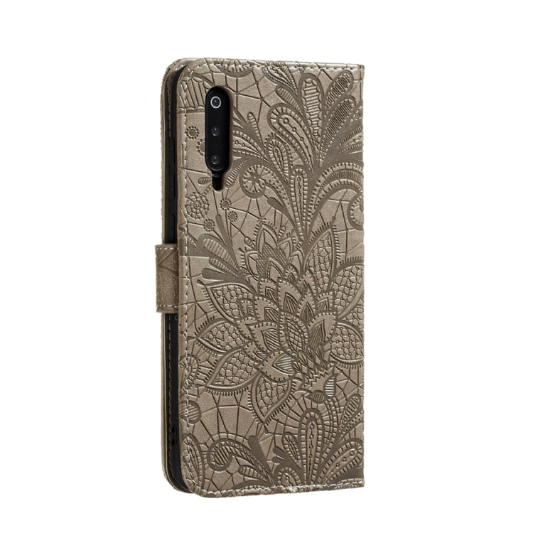 For Xiaomi Mi 9 Pro Lace Flower Horizontal Flip Leather Case with Holder & Card Slots & Wallet & Photo Frame
