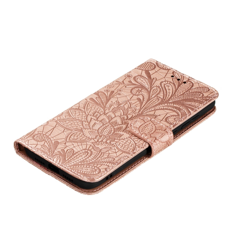 For Xiaomi Mi 9 Pro Lace Flower Horizontal Flip Leather Case with Holder & Card Slots & Wallet & Photo Frame