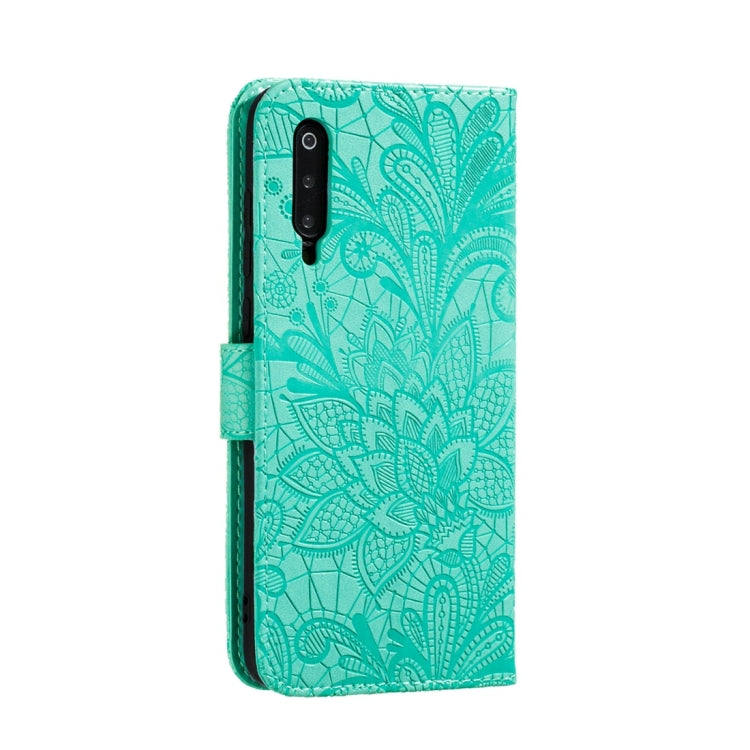 For Xiaomi Mi 9 Pro Lace Flower Horizontal Flip Leather Case with Holder & Card Slots & Wallet & Photo Frame