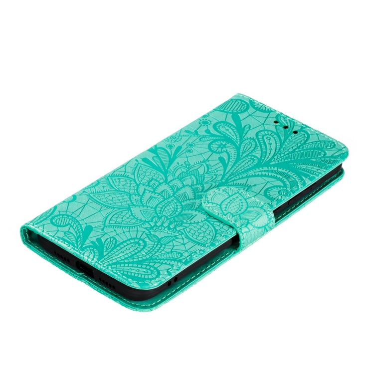 For Xiaomi Mi 9 Pro Lace Flower Horizontal Flip Leather Case with Holder & Card Slots & Wallet & Photo Frame