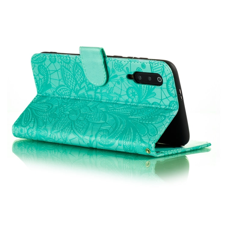 For Xiaomi Mi 9 Pro Lace Flower Horizontal Flip Leather Case with Holder & Card Slots & Wallet & Photo Frame