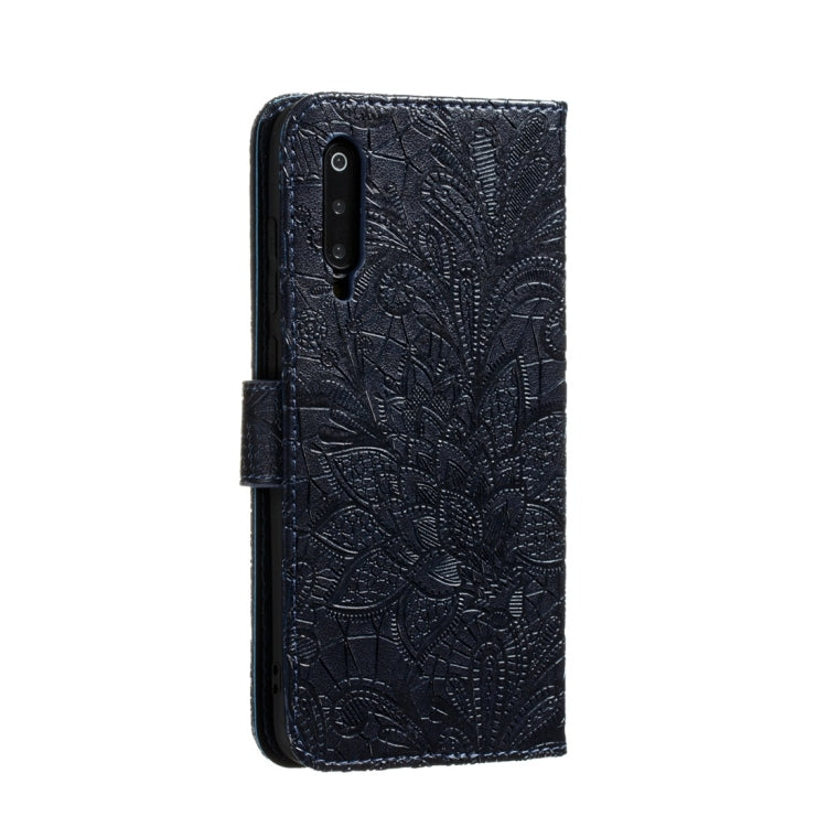 For Xiaomi Mi 9 Pro Lace Flower Horizontal Flip Leather Case with Holder & Card Slots & Wallet & Photo Frame