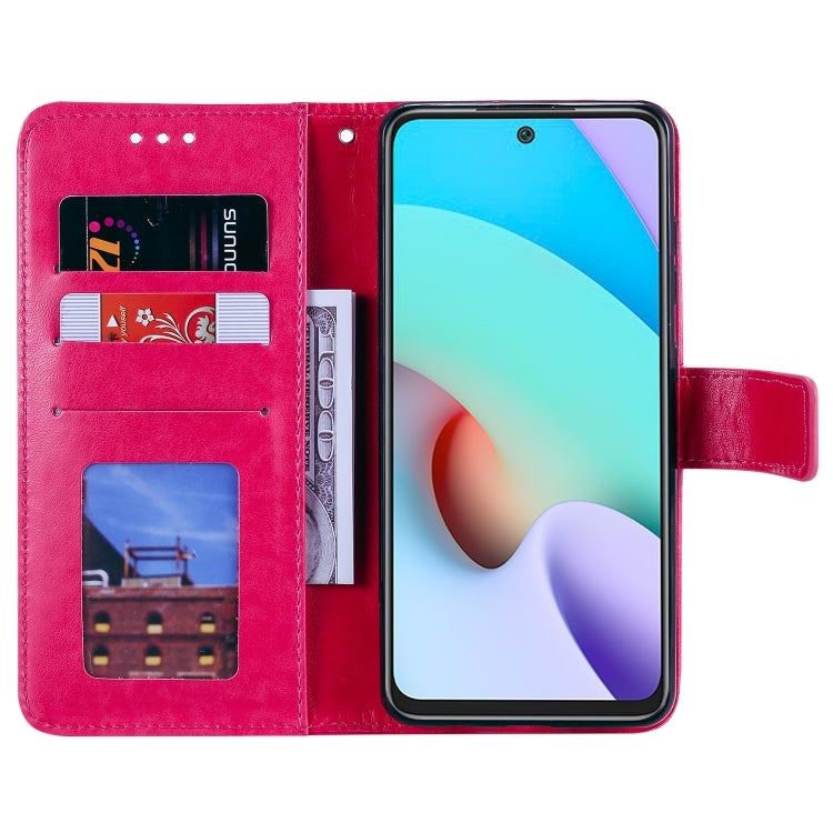 For Xiaomi Redmi Note 11 Totem Flower Embossed Horizontal Flip Phone Leather Case with Holder & Card Slots & Wallet