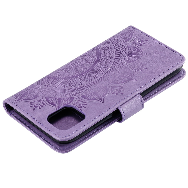 For Xiaomi Redmi Note 11 Totem Flower Embossed Horizontal Flip Phone Leather Case with Holder & Card Slots & Wallet