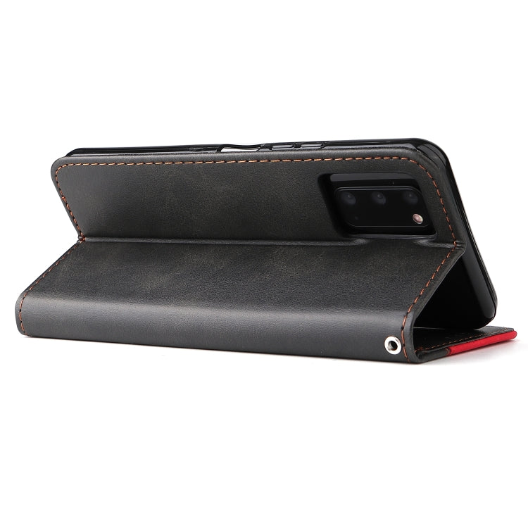 For Xiaomi 11T / 11T Pro Stitching-Color Horizontal Flip Leather Phone Case with Holder & Card Slots & Photo Frame