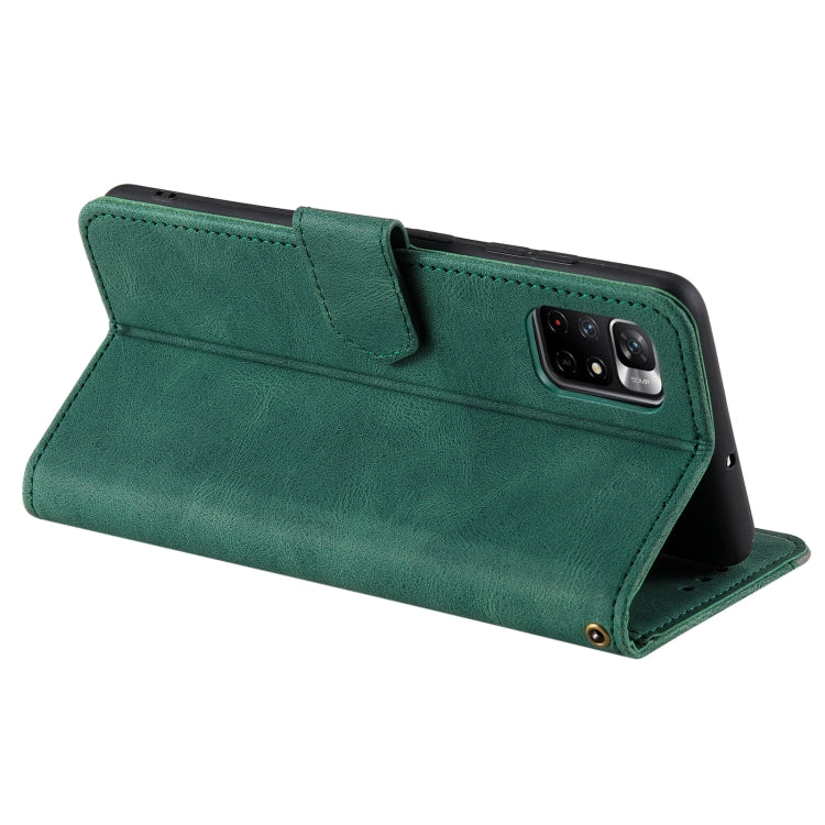 For Xiaomi Redmi Note 11 Pro Stitching Calf Texture Horizontal Flip Phone Leather Case with Holder & Card Slots & Wallet