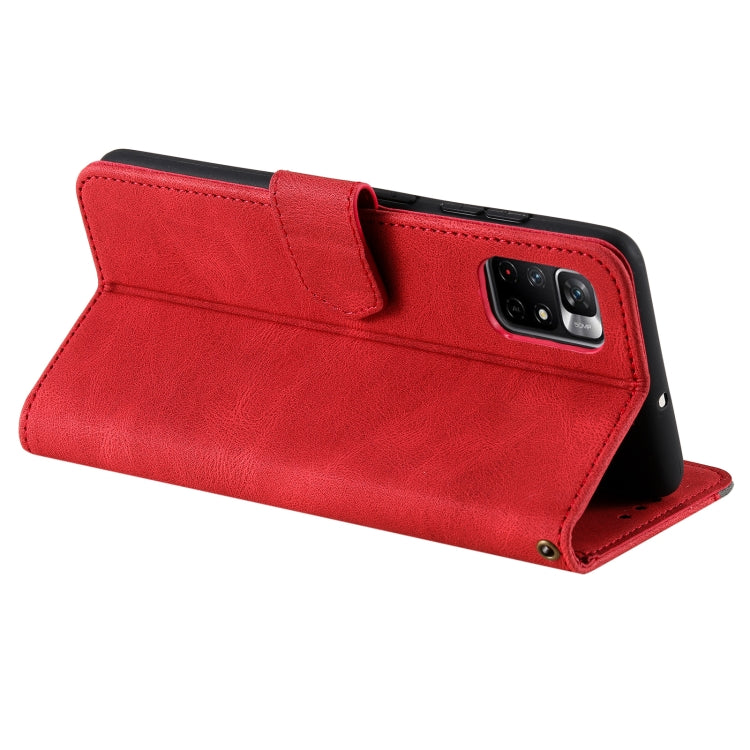 For Xiaomi Redmi Note 11 Pro Stitching Calf Texture Horizontal Flip Phone Leather Case with Holder & Card Slots & Wallet