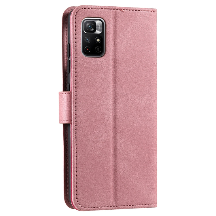 For Xiaomi Redmi Note 11 Pro Stitching Calf Texture Horizontal Flip Phone Leather Case with Holder & Card Slots & Wallet